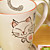 Japanese Lucky Cat Hand Made Ceramic Couples Cup Lovers Gift Package 46 34