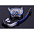 cheap Mascaras de Mergulho, Snorkels &amp; Pés de Pato-Kit para Snorkeling Pacotes de Mergulho Snorkel Seco Visor Duplo - Natação Mergulho Silicone - para Adulto Azul