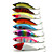 cheap Iscas de Pesca-8 pcs Iscas Vibração Afundando Bass Truta Pique Pesca de Mar Pesca de Água Doce Pesca de Isco Plástico Duro / Pesca Geral