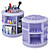 billige Bokse, tasker og potter til kosmetik-3 farver Kosmetik-Opbevaring 1 pcs Andet / 360 Roterende Daglig # Klassisk 360° Rotation / Plastik Daglig Rund Makeup Kosmetiske Plastik