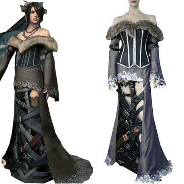Final Fantasy X Lulu Cosplay Costume 21 129 99