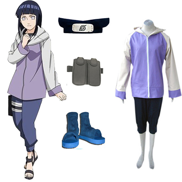 Naruto Shippuden Hinata Hyuga Cosplay Outfit 40023 2020