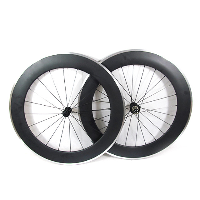 80mm carbon wheels