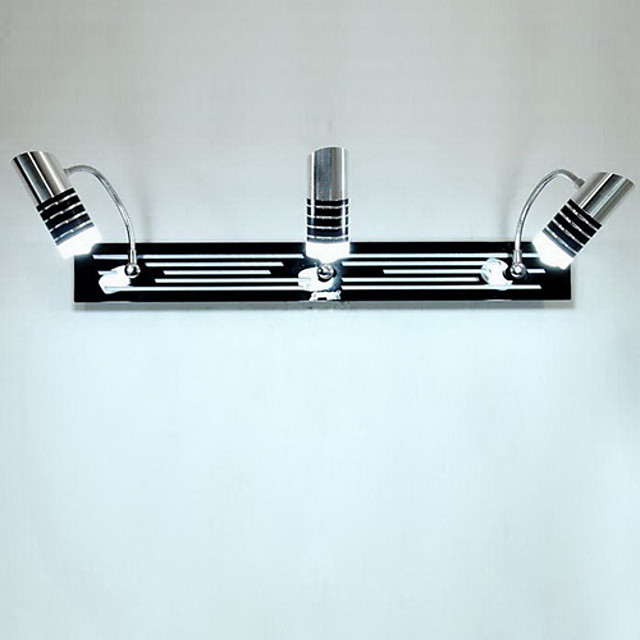 Contemporáneo moderno Iluminación de baño Metal Luz de pared 110-120V