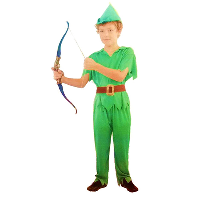 Robin Hood Green Polyesteri Lasten Halloween Puku Korkeus 90 110cm 1201493 2021 Hintaan 10 99