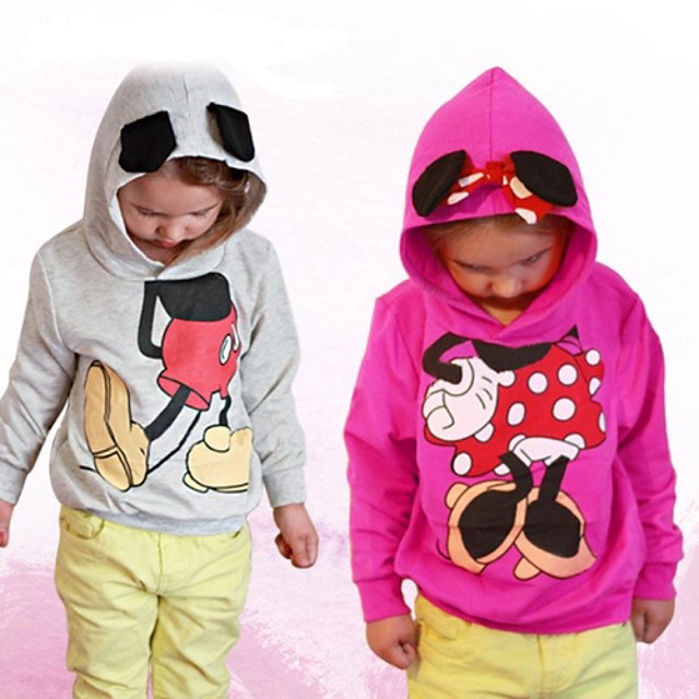 Duopindun Kiz Bebek Erkek Cocuk Karikatur Mickey Minnie Sweatshirt Hoodies 2201979 2021 9 89