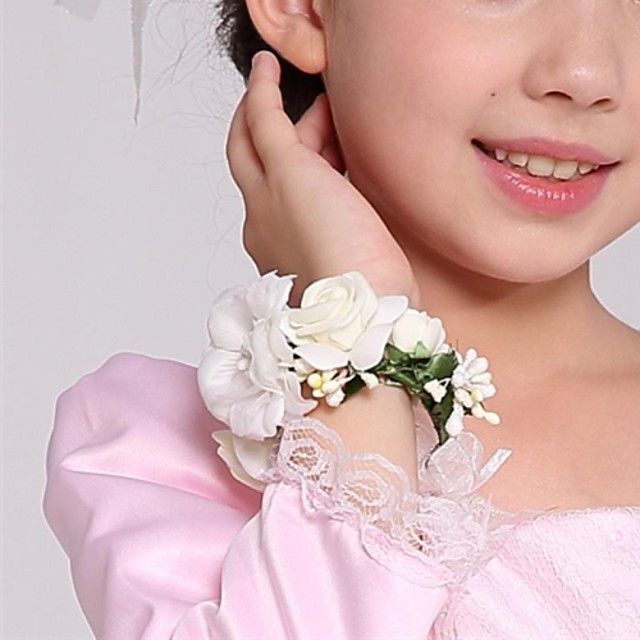 toddler wrist corsage