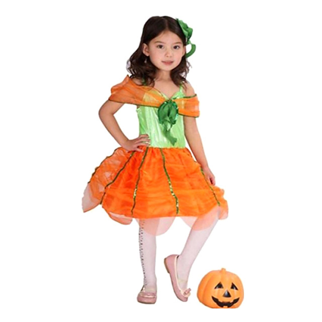 Halloween Kostume Buhnenkleidung Madchen Kindertanzparty Kurbis Kurbis Prinzessin Kleid Kleidung 2143567 2021 40 69