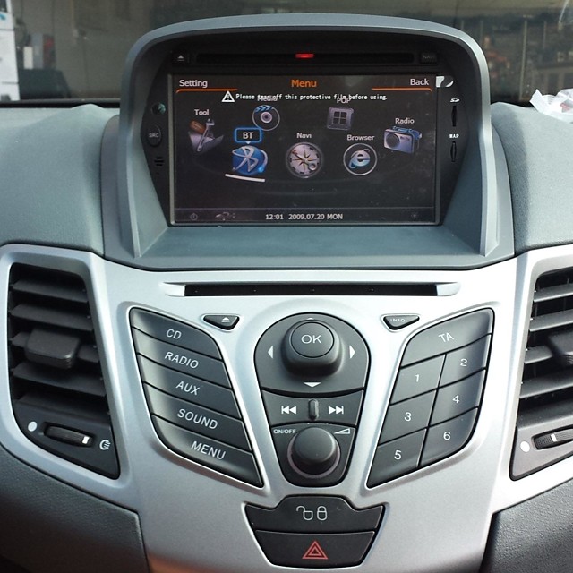 7 '' car stereo GPS navigacijski multimedijalni za Ford