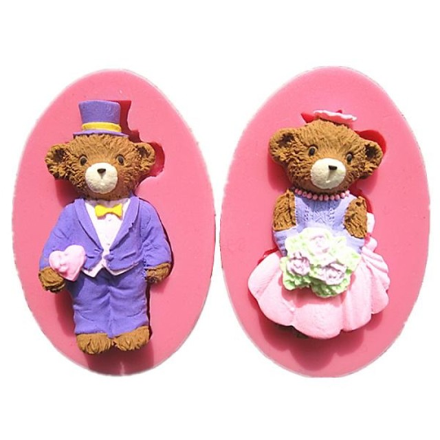 2pc Set Toy Agioy Balentinoy Ena Zeygari Xaritwmeno Arkoydaki Fontan Kaloypia Keik Sokolatas Moyxla 2869825 2021 14 94