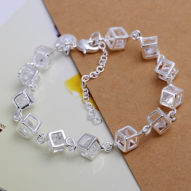 ladies silver charm bracelets