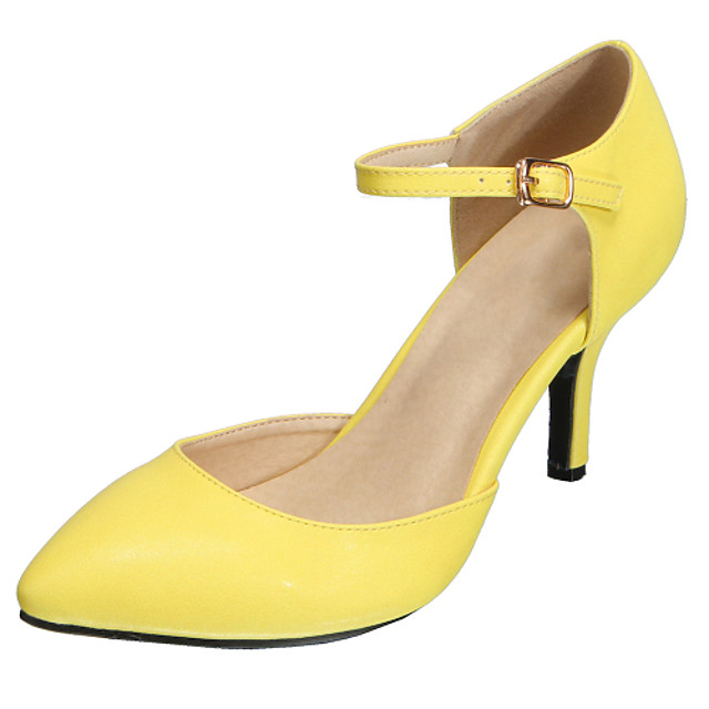 office yellow shoes
