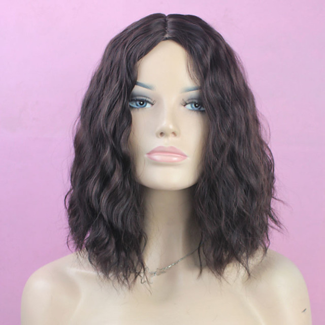 medium wavy bob wigs