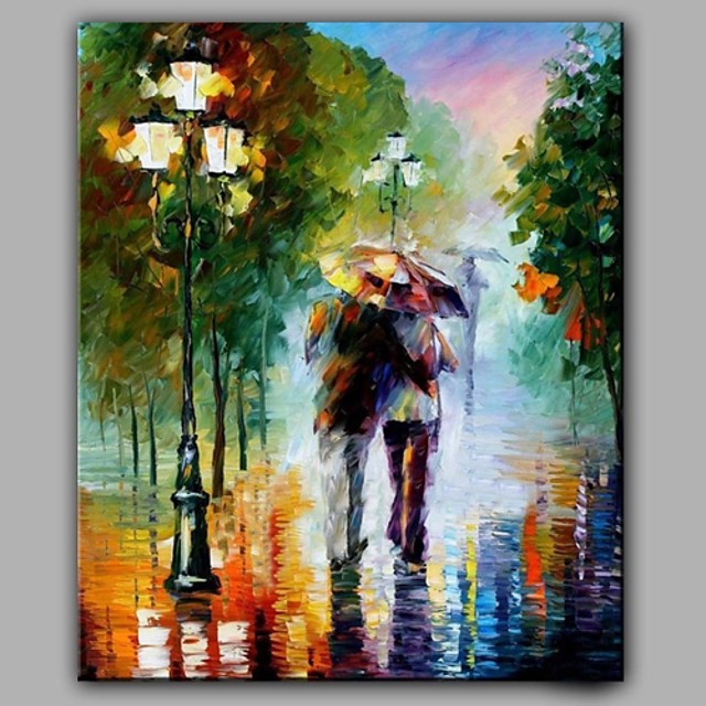 Photo Sur Toile Effet Peinture à L'huile