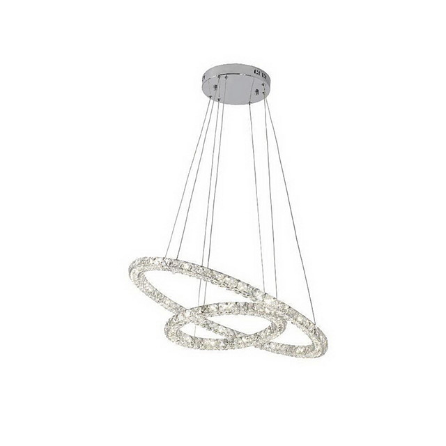 Circular Chandelier Downlight Crystal Led 90 240v Warm White Cold White Led Light Source Included 15 20 Led Integrated 4 Pin 3044791 2020 234 99