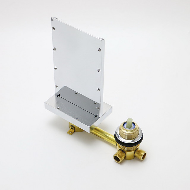 Grifo de bañera / Baño grifo del fregadero - LED / De Pared / Cascada