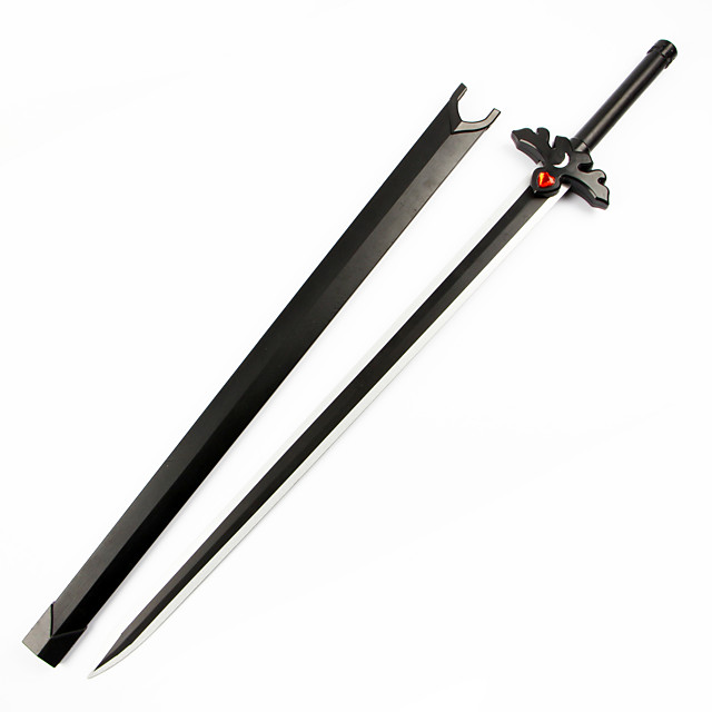 Silah Kilic Esinlenen Sword Art Online Kirito Anime Cosplay Aksesuarlari Kilic Tahta Erkek Yeni 4959139 2021 71 49