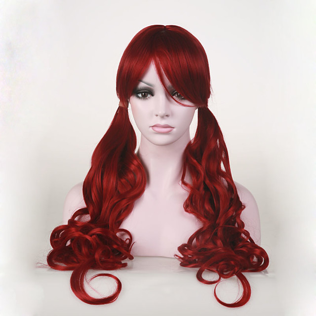 dark red wig uk