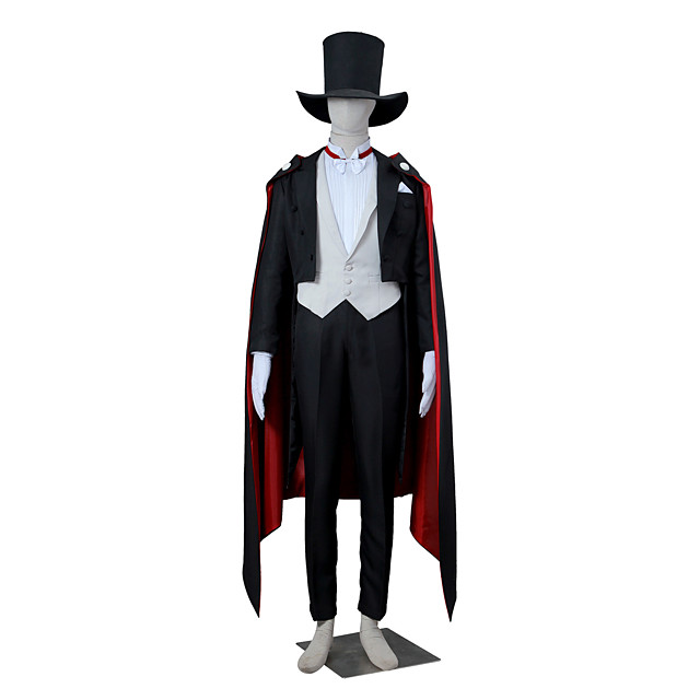 Inspired By Sailor Moon Tuxedo Mask Anime Cosplay Costumes Japanese Cosplay Suits Solid Colored Long Sleeve Vest Shirt Pants For Men S Cloak Hat Gloves More Accessories Gloves 5153580 2020 136 49