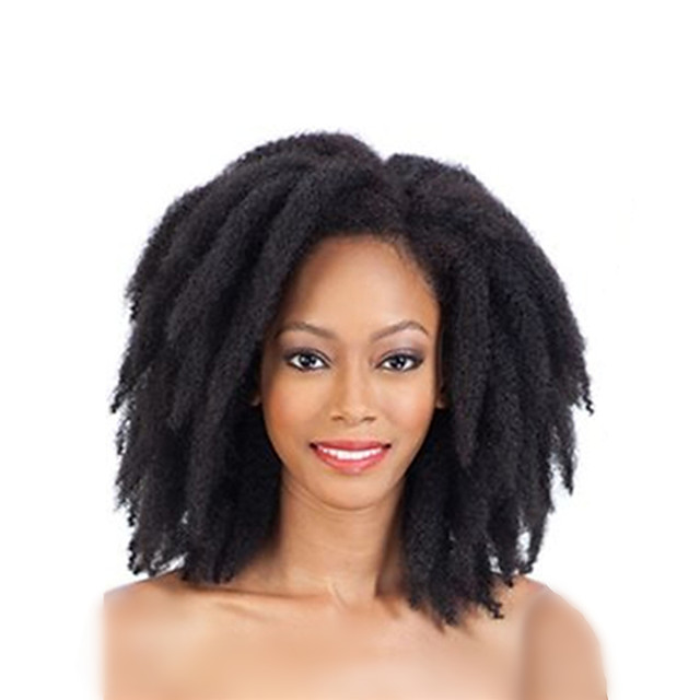 Curly Human Hair Crochet Braids Pictures