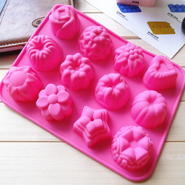 Moule De Cuisson Fleur Cœur Gateau Silicone A Faire Soi Meme Haute Qualite De 5517172 2020 A 9 51