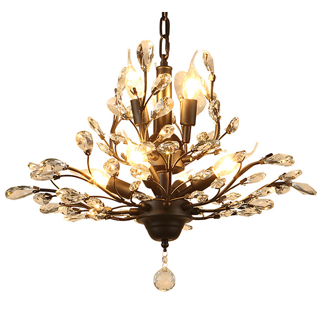 contemporary metal chandelier