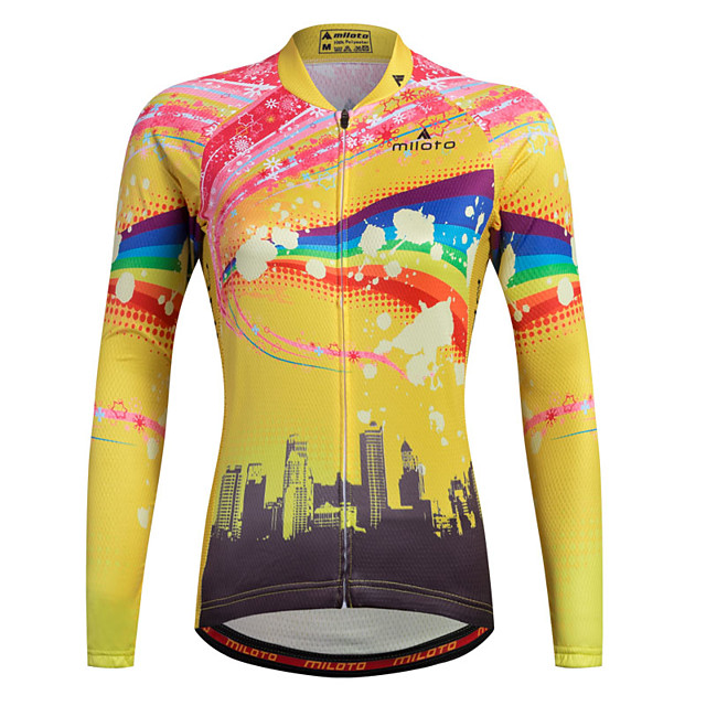 long sleeve biking shirt