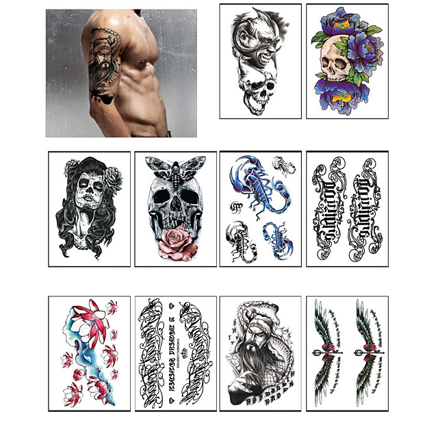 10 Tatuointitarrat Muut Non Toxicvauva Lapsi Naisten Miesten Teini Flash Tattoo Valiaikaiset Tatuoinnit 5592671 2021 Hintaan 8 79