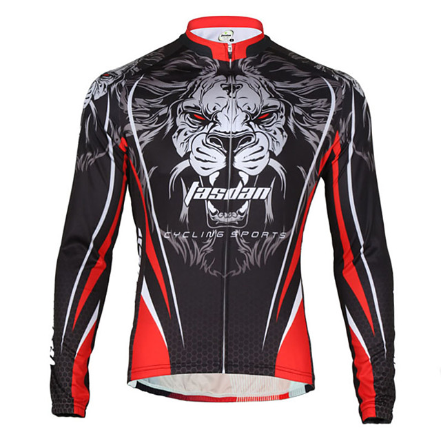 Men Long Sleeve Cycling Jersey MTB Bike Shirt Jacket Clothing Motorcycle Sports