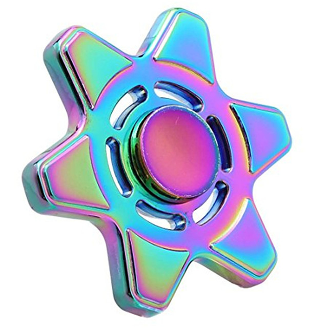 年 ハンドスピナー おもちゃ Add Adhd 不安 自閉症を和らげる ストレスや不安の救済 オフィスデスクのおもちゃ キリングタイム フォーカス玩具 シックススピナー メタル クラシック 小品 男の子 女の子 ギフト コレクション 9 26