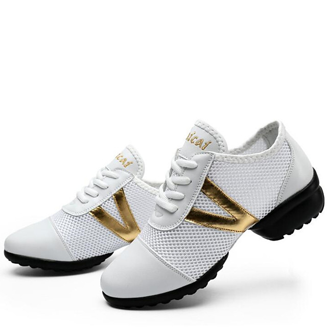 Femme Baskets de Danse Basket Delipointes Talon Bas Synthétique