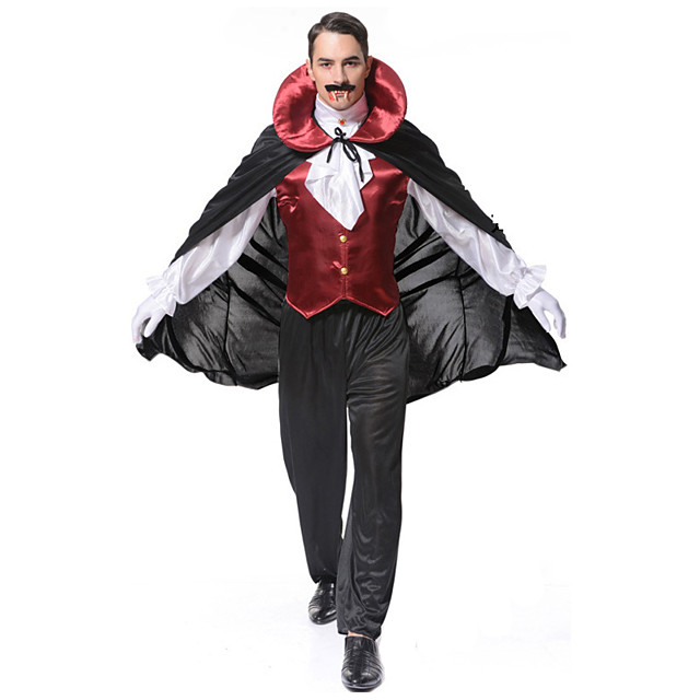 Vampiros Cosplay Disfrace de Cosplay Adulto Hombre Navidad Halloween ...