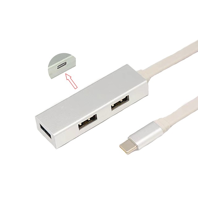 0.1M USB 3.1 Type-C Male to Micro USB 2.0 Female Short Adapter Cable