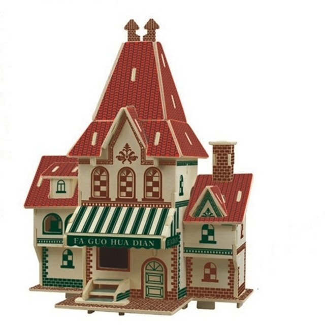 maquette house puzzle