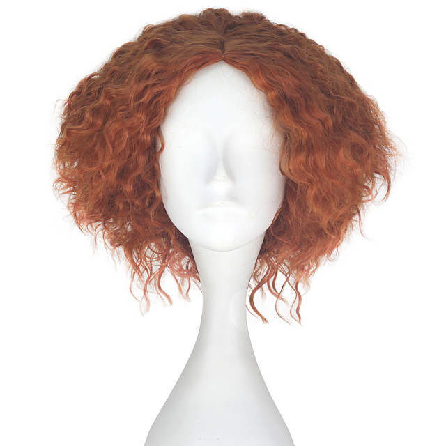 mens orange wig