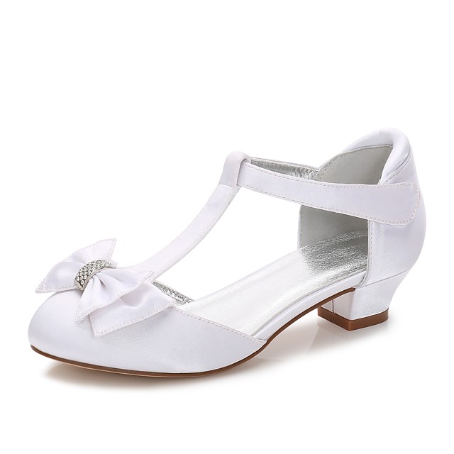 girls ivory heels