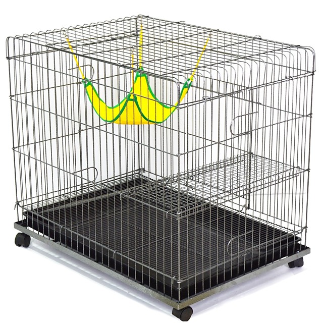 Chats Plateau Cages Plastique Acier (nicket plaqué) PP+ABS