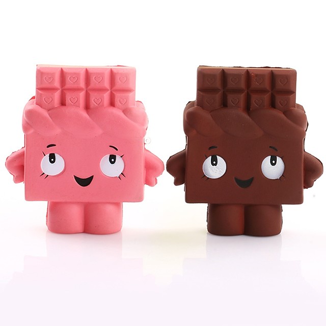 Myk Squishies Squishy Toy Klemmeleker Jumbo Squishies Stresslindrende Leker Dyr Sjokolade Til Barne Voksne Gutt Jente Gave Partifavoritt 1 Pcs 14 Ar 6540510 2021 9 89