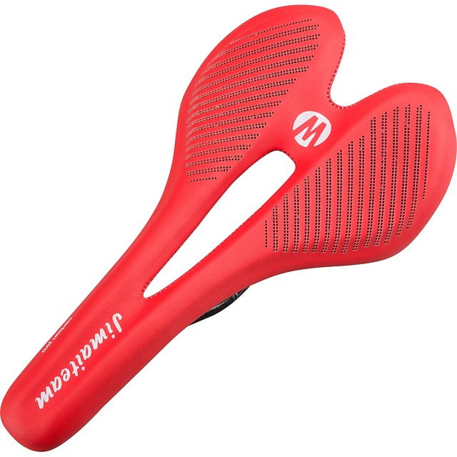 red mountain bike seat