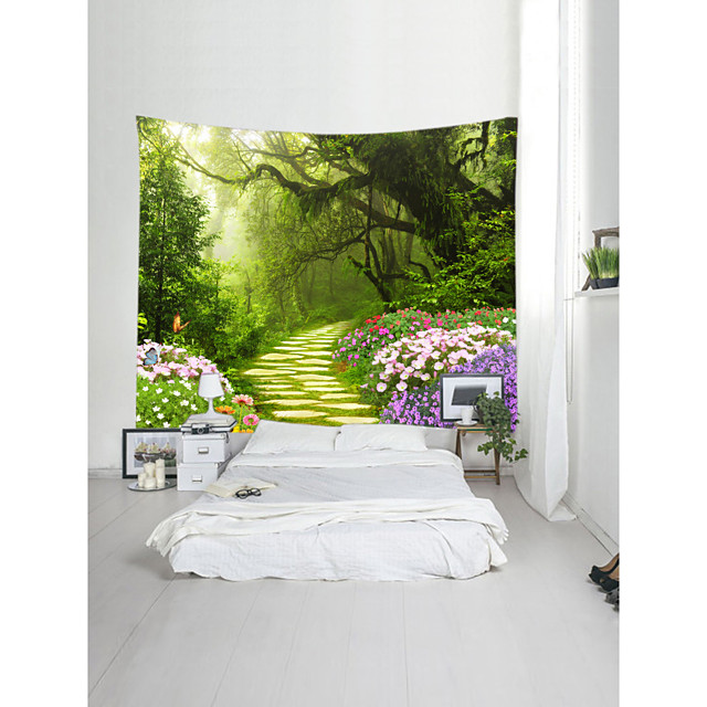 Tuin Thema Landschap Muurdecoratie 100 Polyester Klassiek Modern