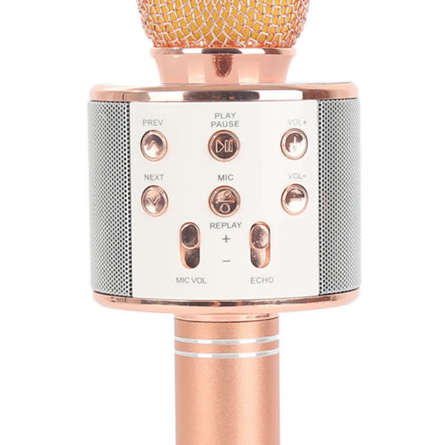 merkury star studio karaoke microphone