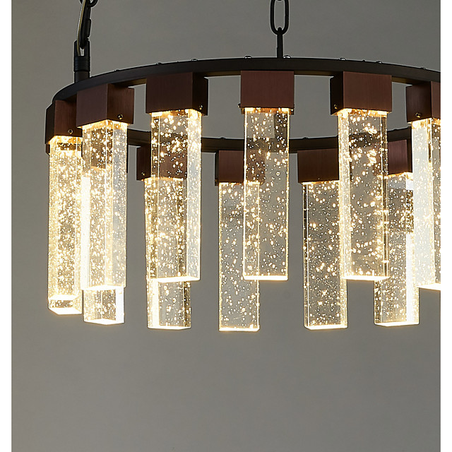 15-Licht 42 cm Mini-Stil Kronleuchter Metall lackierte Oberflächen LED