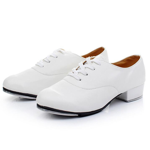 Boys' Tap Shoes Patent Leather Oxford Low Heel Customizable Dance Shoes ...