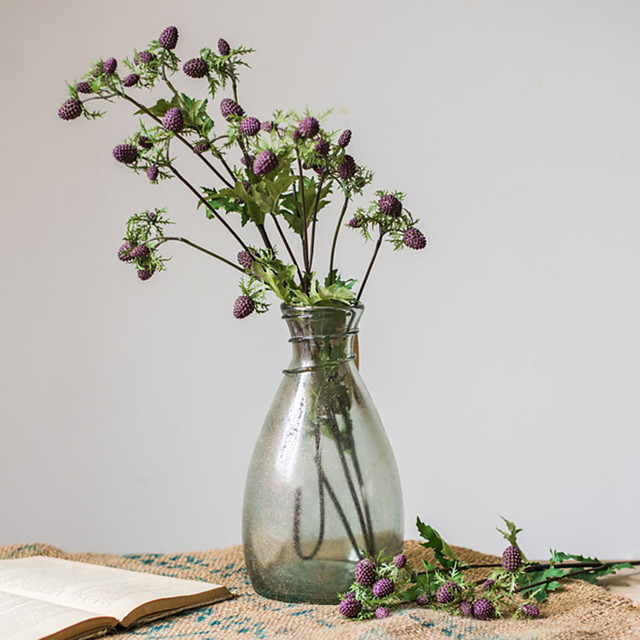 Kunstbloemen 1 Tak Pastoraal Stijl Fruit Bloemen voor op tafel 6694899