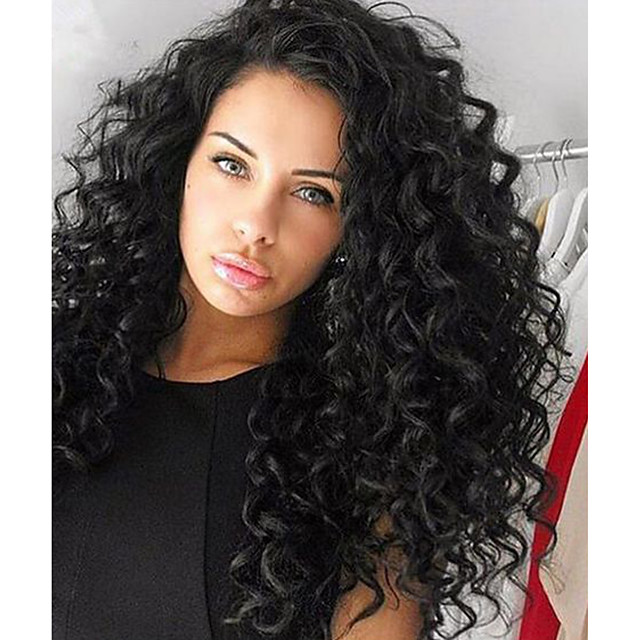 Cabello Natural Remy Spitzenfront Perucke Stufenhaarschnitt Rihanna Stil Brasilianisches Haar Locken Schwarz Perucke 130 Haardichte Mit Babyhaar Naturlicher Haaransatz Fur Damen Dunkler Hautfarbe 6824600 2021 252 99