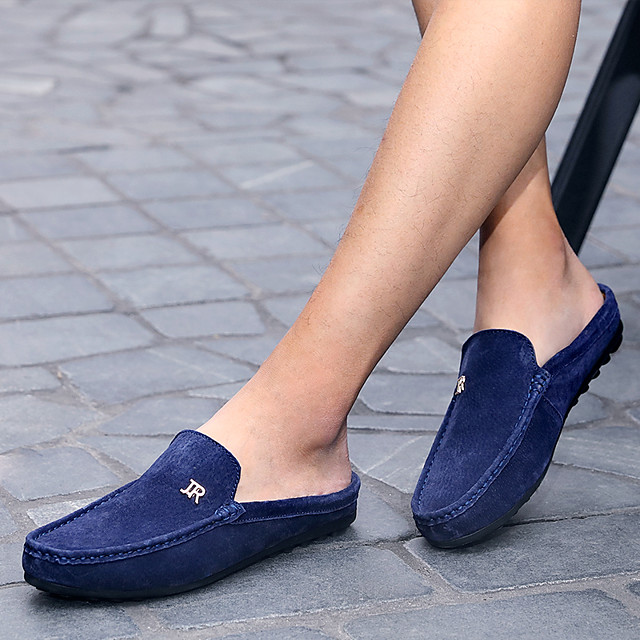 Men's Comfort Shoes Suede Fall / Spring & Summer Casual / British Clogs & Mules Walking Shoes 