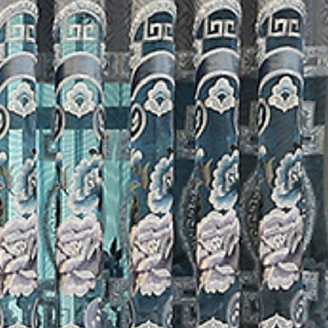 Modern Vorhänge drapiert zwei Panele Vorhang / Verdunkelung / Stickerei