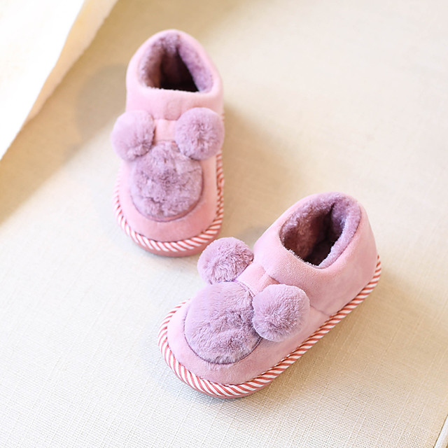 dark purple slippers