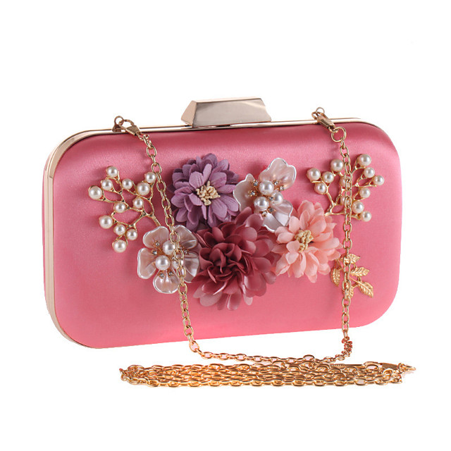 dusty rose evening bag
