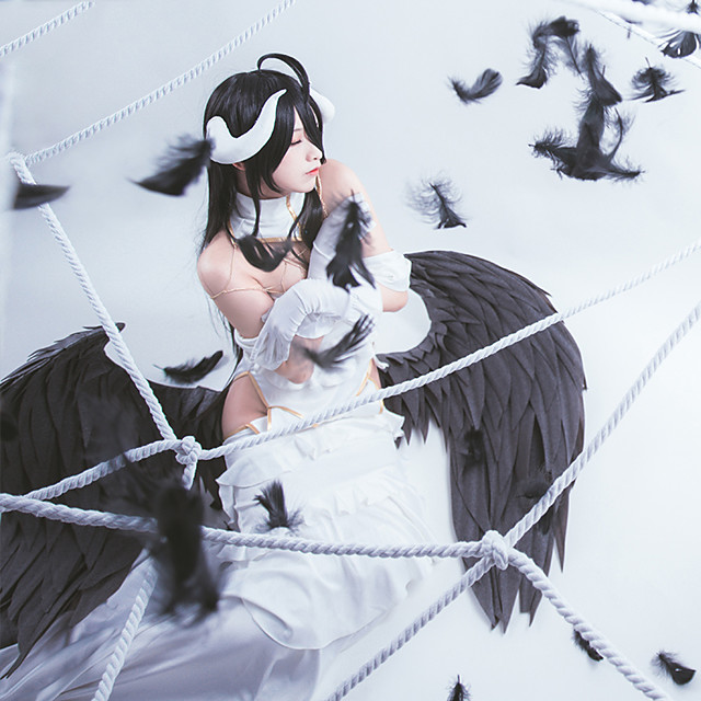 Inspiriert Von Overlord Albedo Anime Cosplay Kostüme Cosplay Kostüme 